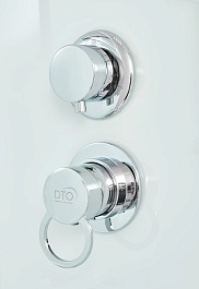 DTO Душевая кабина D229 120x90 без крыши – фотография-9